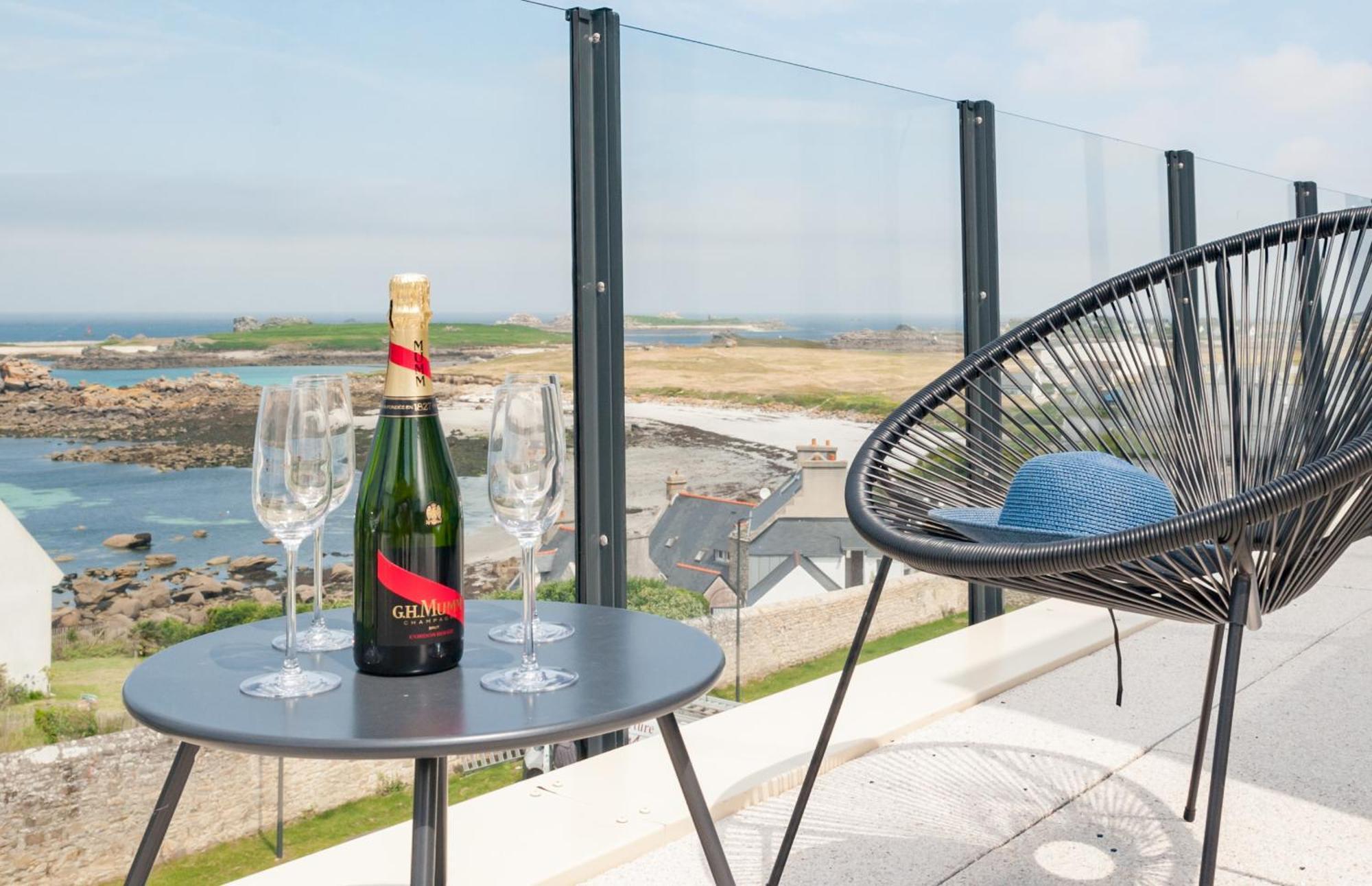 Ocean View - Luxueux T3 Avec Magnifique Vue Mer Porspoder Exteriér fotografie